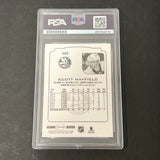 2022-23 O-Pee-Chee #309 Scott Mayfield signed card PSA Auto 10