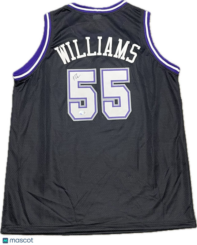 Jason Williams Signed Jersey BAS Sacramento Kings Autographed