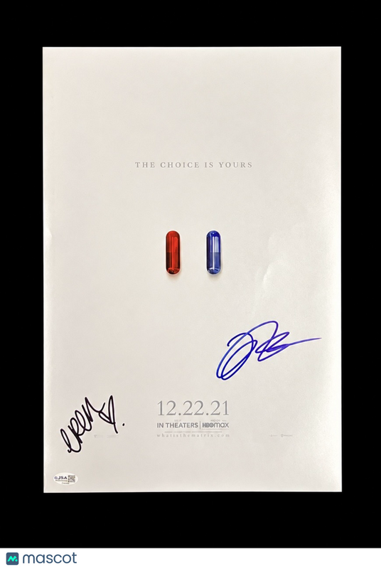 Yahya Abdul-Mateen and Eréndira Ibarra Signed Photo JSA Autographed