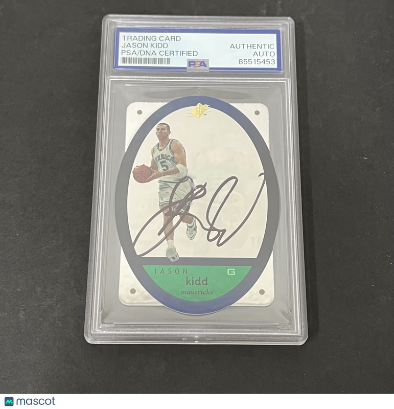 1996-97 Upper Deck SPx #11 Jason Kidd signed card PSA