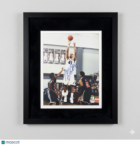Trey Lyles Kentucky Wildcats Signed Basketball 11x14 Custom Framed Photo PSA