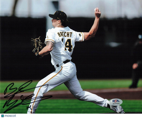 Brody Brecht Signed photo PSA Iowa Hawkeyes