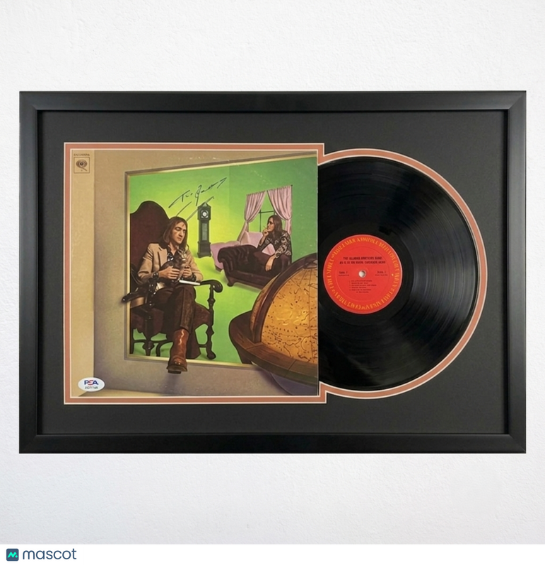 Dave Mason Signed It’s Like You Never Left Custom Framed Vinyl Album PSA