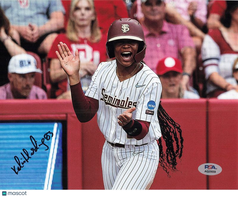 Kalei Harding Florida State Seminoles Signed 8x10 Photo PSA