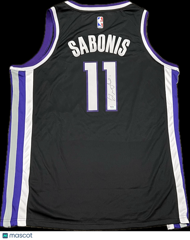 Domantas Sabonis Signed Jersey PSA Sacramento Kings Autographed