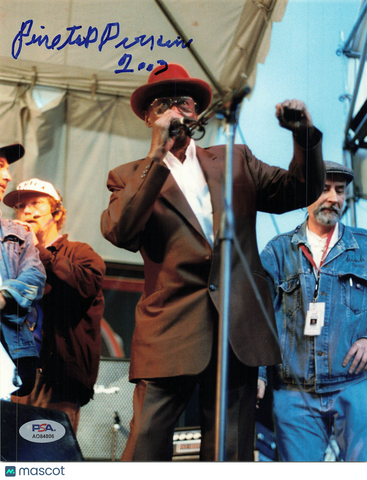 Pinetop Perkins Signed 8x10 Photo PSA Autographed