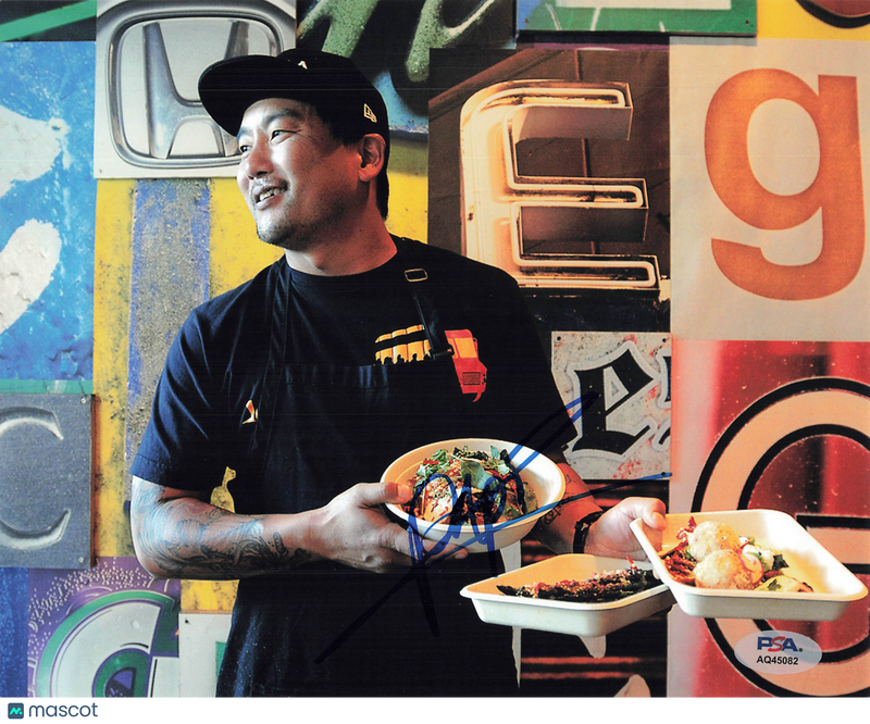 Roy Choi Signed 8x10 Photo PSA Autographed