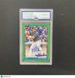 2026 Topps Series 75th Ann. Green 70/99 Pete Alonso Signed Card Auto 10 PSA Mets