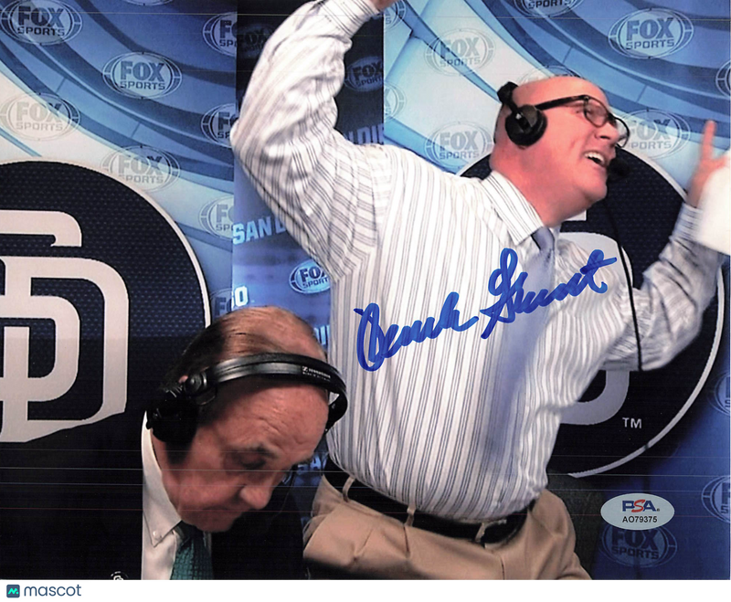 Mark Grant San Diego Padres Signed 8x10 Photo PSA