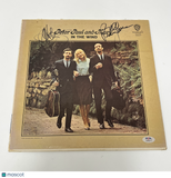 Paul Stookey & Peter Yarrow Signed Vinyl PSA Autographed In The Wind