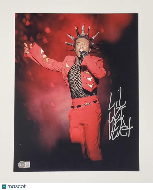 Lil Uzi Vert signed 11x14 Photo BAS Autographed