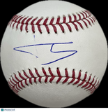 Jonah Tong Signed MLB Baseball PSA New York Mets