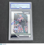2018 Giannis Antetokounmpo Panini Prizm#296 Signed Card PSA Autographed