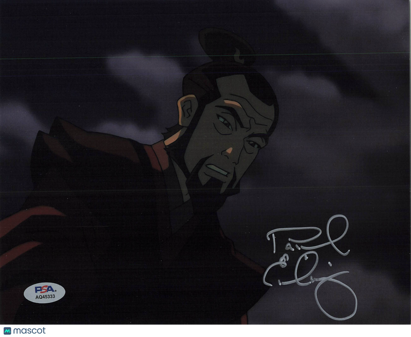 Paul Eiding Signed 8x10 Avatar The Last Airbender Photo PSA Autographed