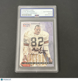 1991 NFL Pro Set #699 Ozzie Newsome Legends signed card PSA