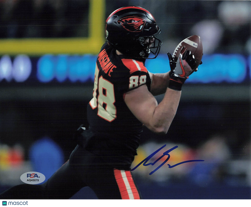 Luke Musgrave Signed Oregon State Beavers Football 8x10 Photo PSA Autographed