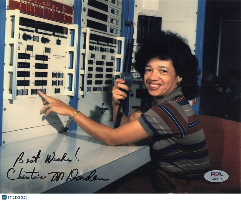 Christine Darden Signed 8x10 Photo PSA Autographed