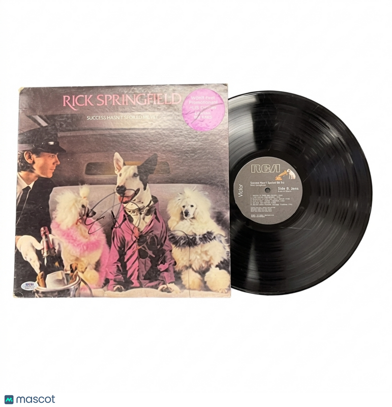 Rick Springfield Signed  Success Hasn’t Spoiled Me Yet Vinyl PSA Album Auth