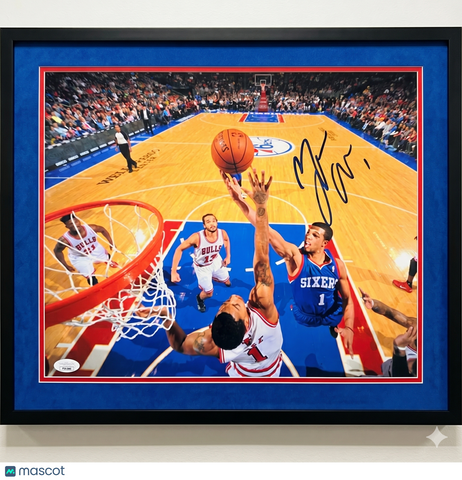 Michael Carter-Williams Philadelphia 76ers Signed 11x14 Custom Framed Photo JSA