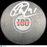 Frank Nazar Signed Hockey Puck PSA Autographed