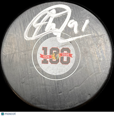 Frank Nazar Signed Hockey Puck PSA Autographed