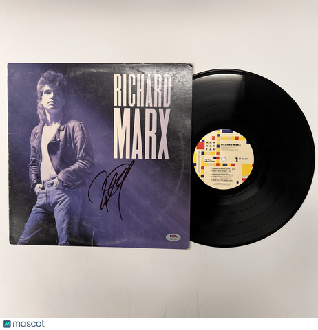 Richard Marx Signed Richard Marx (Self-Titled) Vinyl Album PSA Autographed