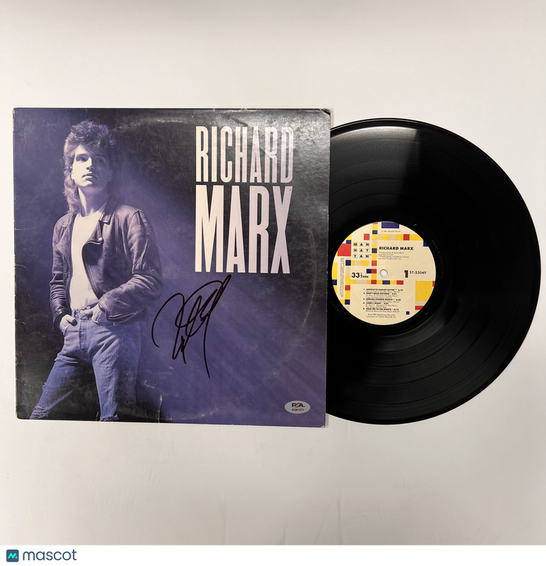 Richard Marx Signed Richard Marx (Self-Titled) Vinyl Album PSA Autographed