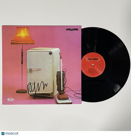 Robert Smith Signed Three Imaginary Boys Vinyl Album PSA Autographed