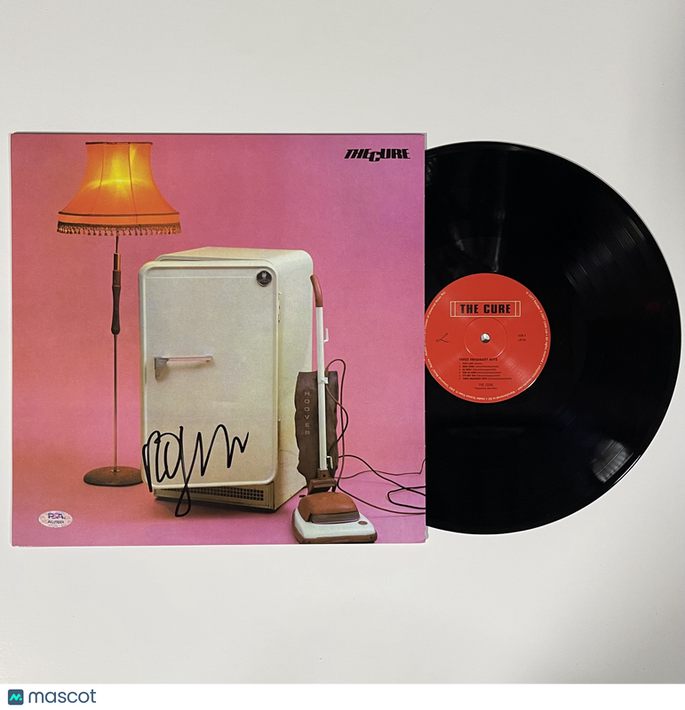 Robert Smith Signed Three Imaginary Boys Vinyl Album PSA Autographed