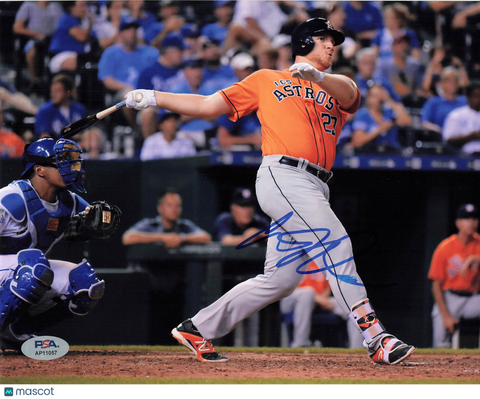 Erik Kratz Houston Astros Signed 8x10 Photo PSA