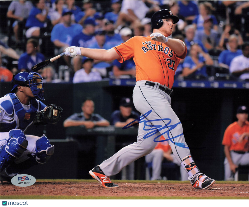 Erik Kratz Houston Astros Signed 8x10 Photo PSA