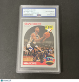 1990-91 NBA Hoops #267 Sean Elliott Rookie signed card PSA
