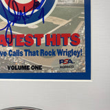 Jody Davis Signed Framed CD Album Cover PSA Cubs Greatest Hits