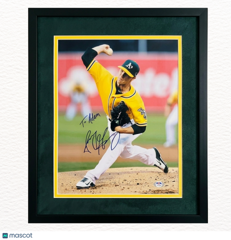 Sonny Gray Oakland Athletics Signed 11x14 Custom Framed Photo PSA