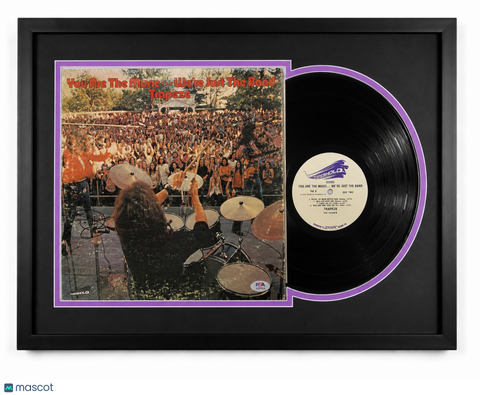 Glenn Hughes Signed You Are the Music...We're Just the Band Custom Framed Vinyl