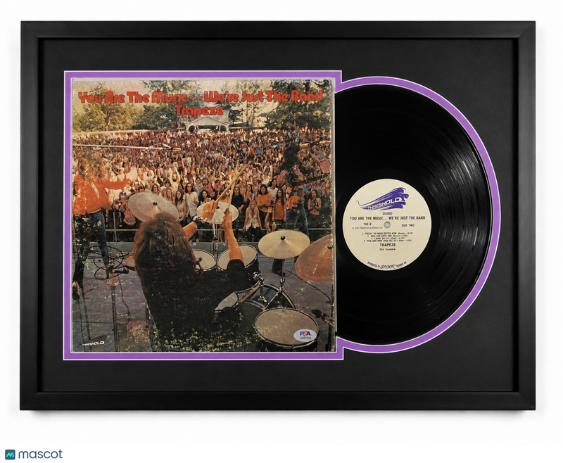 Glenn Hughes Signed You Are the Music...We're Just the Band Custom Framed Vinyl