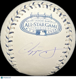 Chipper Jones Atlanta Braves Signed Baseball MLB PSA