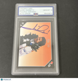 1991 Collect-A-Card #95 Mario Andretti Vette Set signed card PSA Auto 10