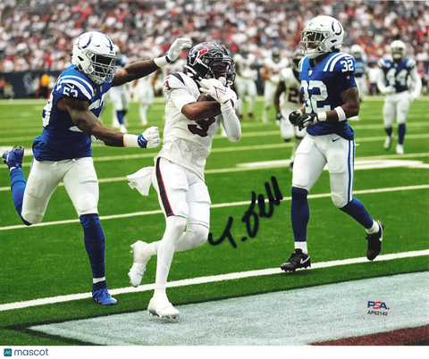 Tank Dell Signed Houston Cougars Football 8x10 Photo PSA Autographed