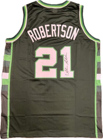 Alvin Robertson Signed Jersey Tristar Authenticated Milwaukee Bucks Autographed