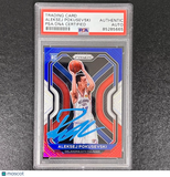 2020-21 Panini Prizm #264 Aleksej Pokusevski Signed Card AUTO PSA Slabbed RC Thu