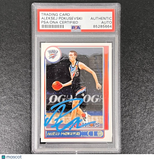 2021-22 Panini Hoops #13 Aleksej Pokusevski Signed Card AUTO PSA Slabbed Thunder