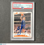 2004-05 Topps #63 Mehmet Okur Signed Card AUTO PSA Slabbed Jazz