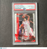 2004-05 Upper Deck #30 Juwan Howard Signed Card AUTO PSA/DNA Slabbed Rockets