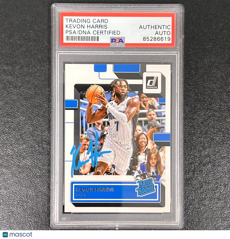 2022-23 Panini Chronicles Donruss Rated Rookie #200 Kevon Harris Signed Card AUT