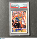 1994 Fleer #74 Avery Johnson Signed Card AUTO PSA Slabbed Warriors