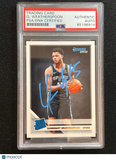 2019-20 Panini Mosaic #243 Quinndary Weatherspoon Signed Card AUTO PSA/DNA Slabb