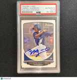 2013 Topps #BCP91 Gabriel Guerrero Signed Card AUTO PSA Slabbed Mariners