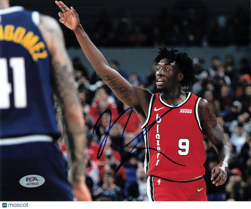 Nassir Little signed 8x10 photo PSA/DNA Portland Trailblazers Autographed