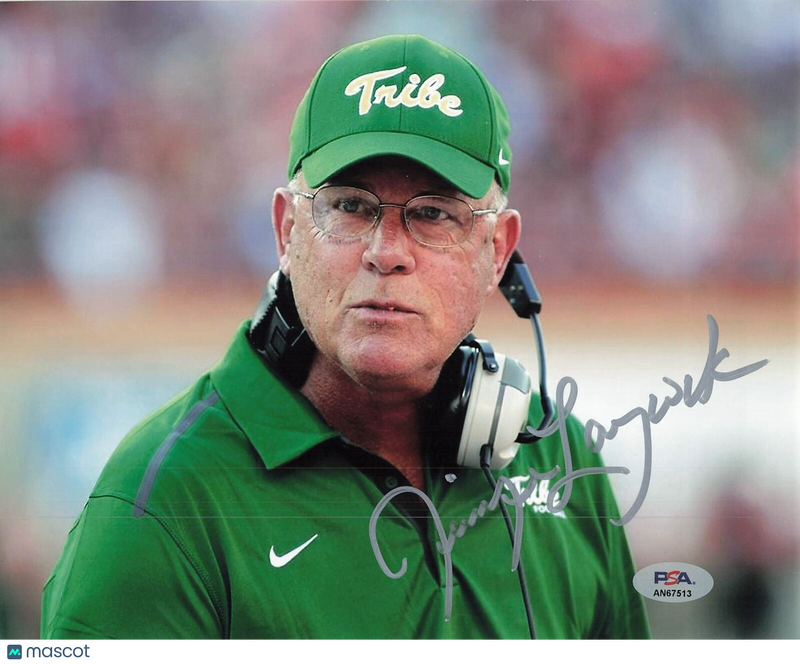 Jimmye Laycock signed 8x10 photo PSA/DNA Autographed Football Coach